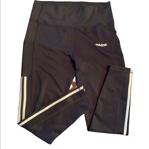 Adidas womens workout tights Sz L